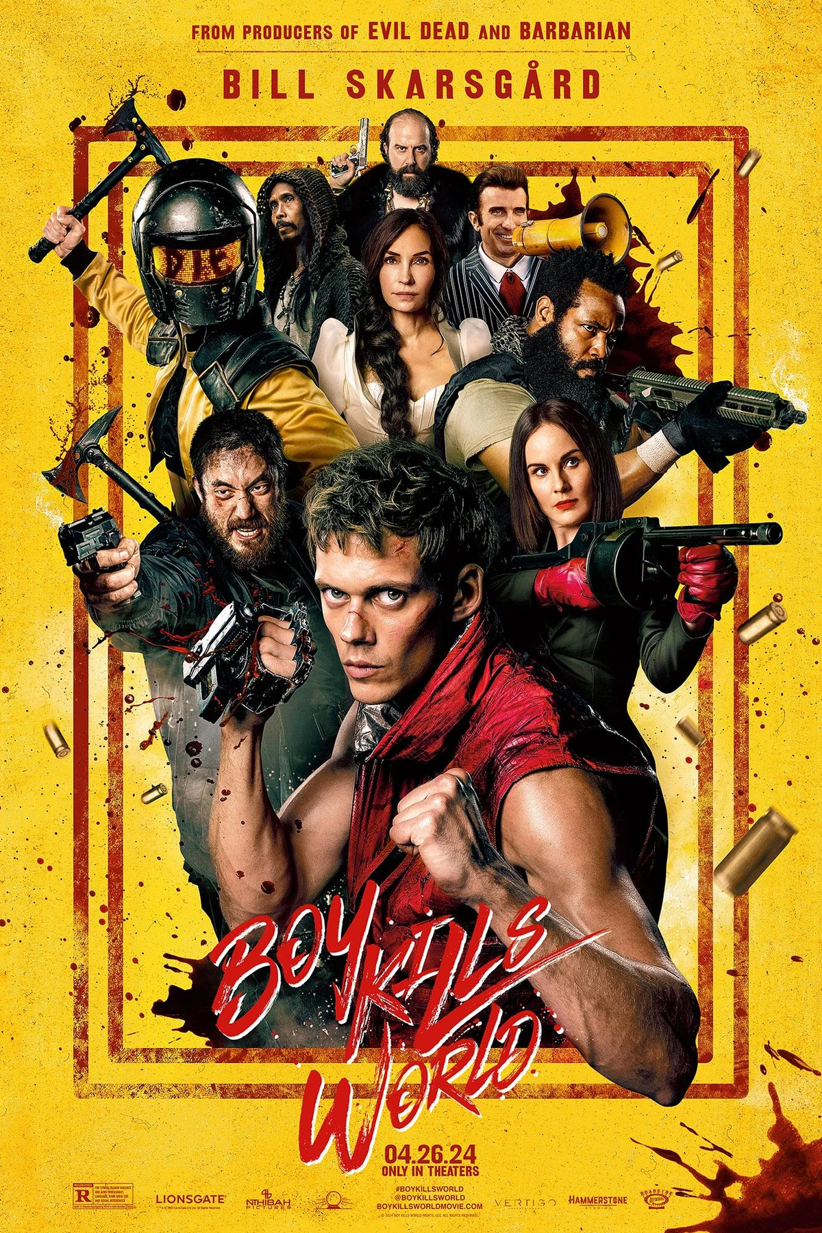 Boy Kills World (2024) Movie Poster