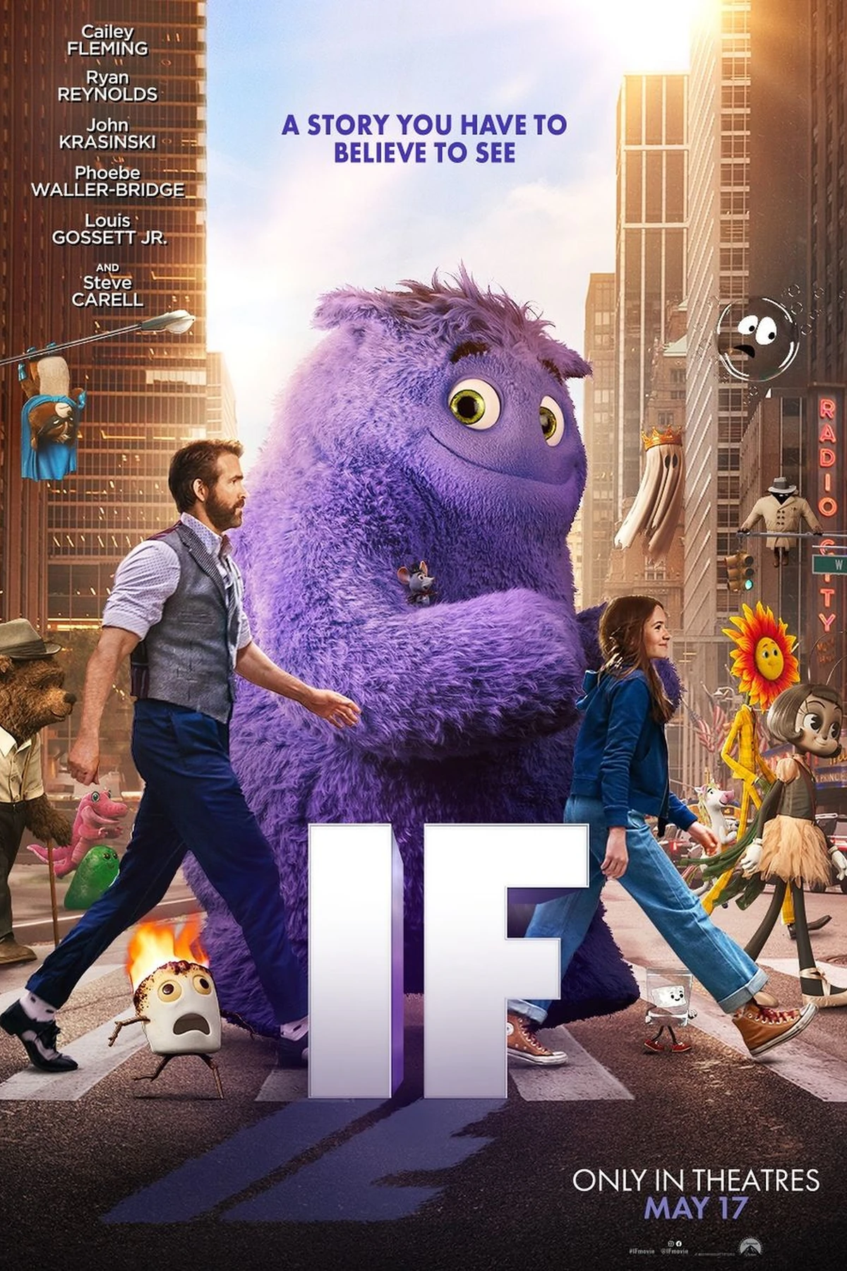 IF (2024) Movie Poster