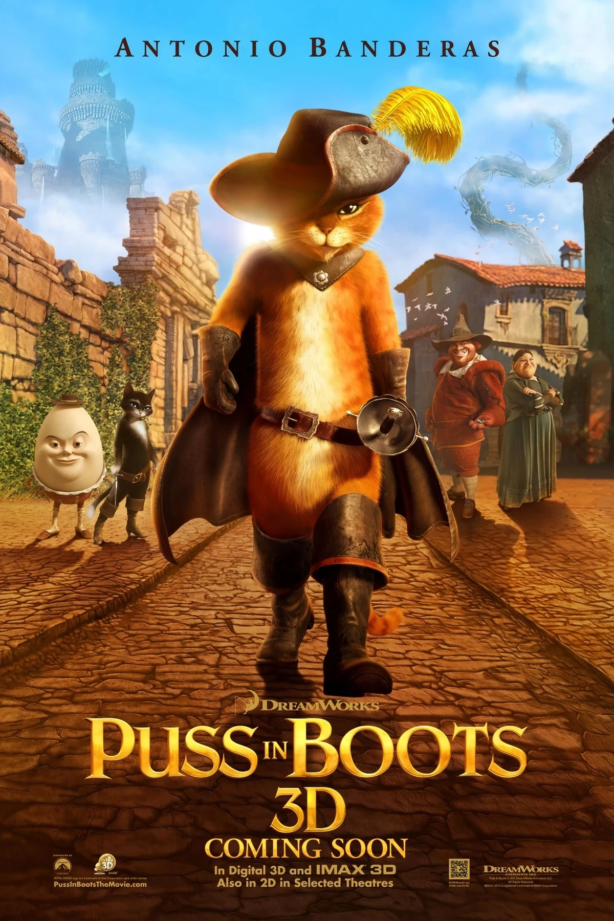 Puss in Boots (2011) Movie Poster