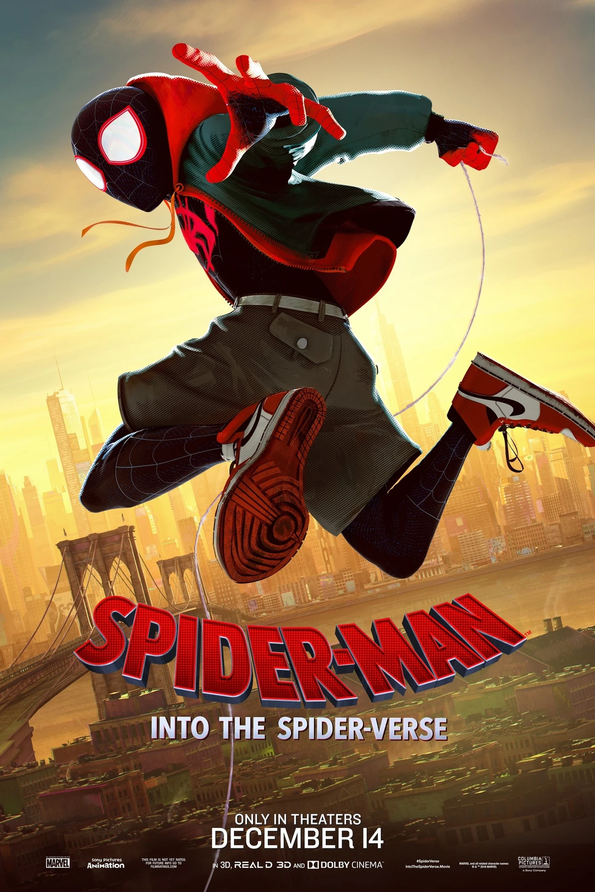 Spider-Man Into the Spider-Verse (2018) Movie Poster