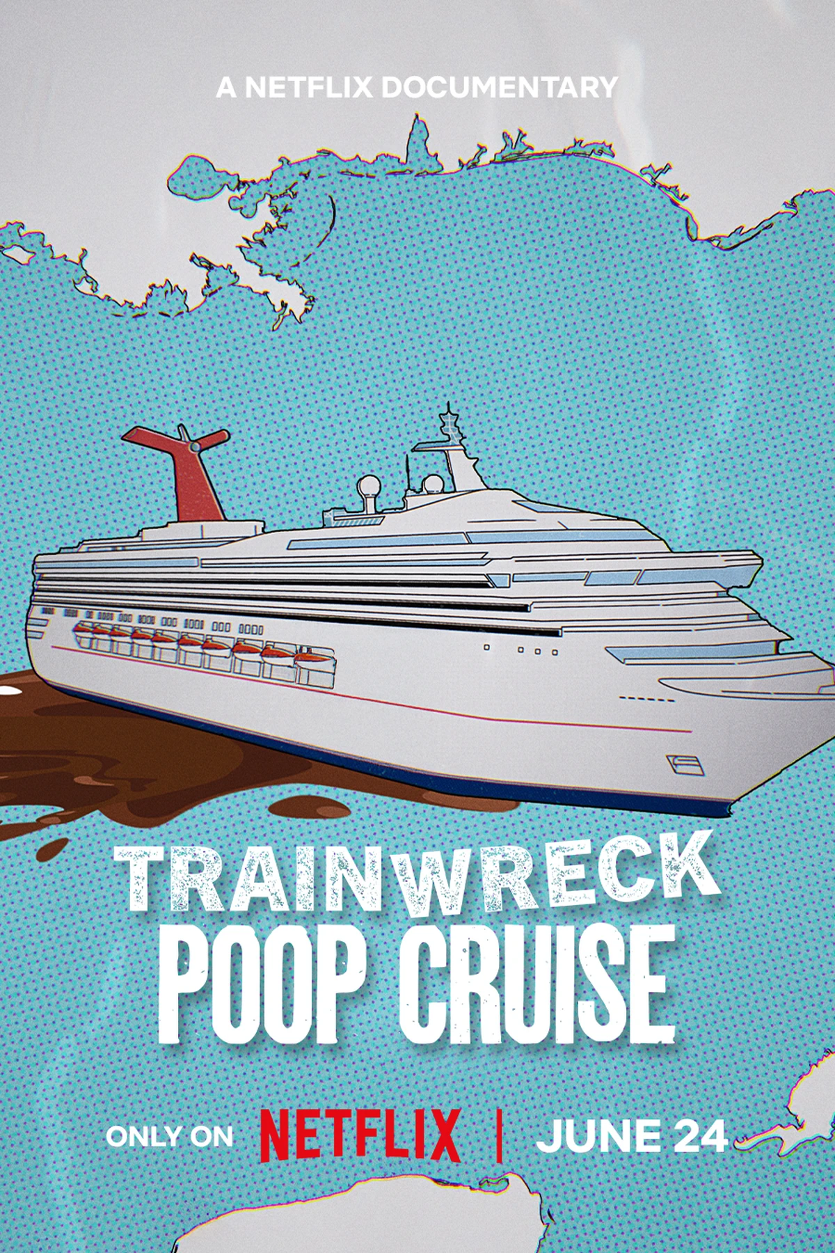 Trainwreck Poop Cruise (2025) Movie Poster