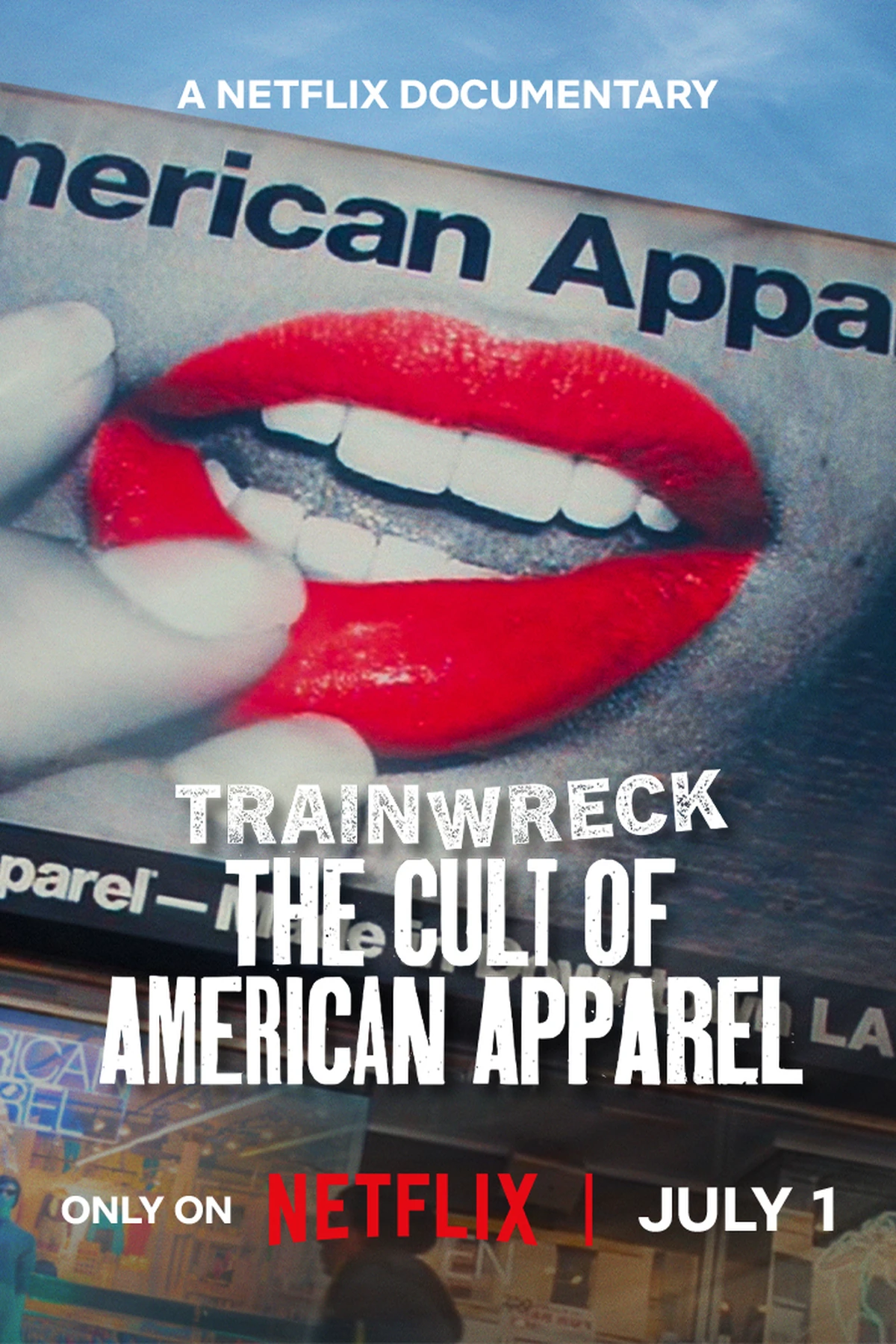 Trainwreck The Cult of American Apparel (2025) Movie Poster