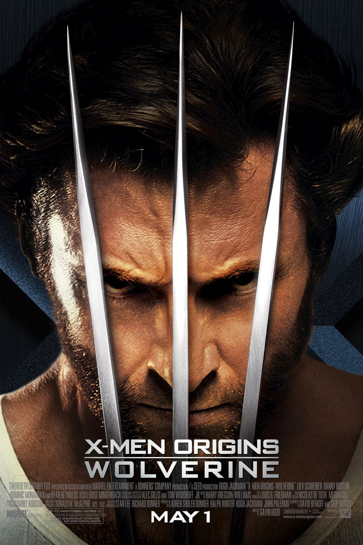 X-Men Origins Wolverine (2009) Movie Poster